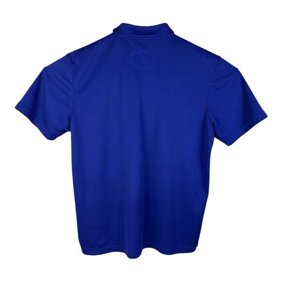 Loudmouth Shirt Mens XL Blue Embroidered Logo Short Sleeve Golf Performance Polo - Picture 5 of 12